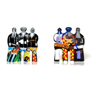 Músicos crónica - escultura fallas